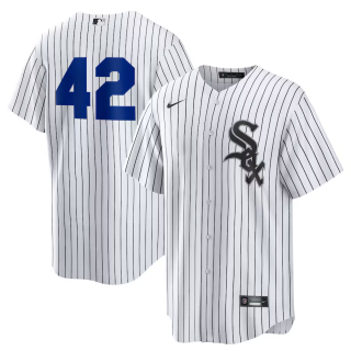 Men's Chicago White Sox Nike White Home 2025 Jackie Robinson Day Replica Jersey