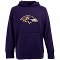 Antigua Baltimore Ravens Signature Pullover Hoodie Purple