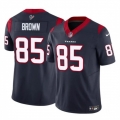 Men's Houston Texans #85 Noah Brown Navy 2023 F.U.S.E Vapor Untouchable Stitched Football Jersey