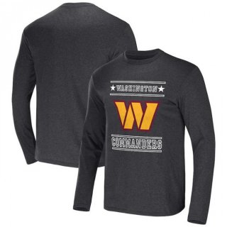 Men's Washington Commanders Heathered Charcoal x Darius Rucker Collection Long Sleeve T-Shirt