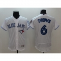 Blue Jays #6 Marcus Stroman White Flexbase Authentic Collection Stitched MLB Jersey