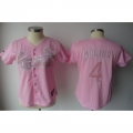 Cardinals #4 Yadier Molina Pink Women's Fashion Stitched MLB Jersey