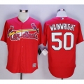 Cardinals #50 Adam Wainwright New Red Cool Base Stitched MLB Jersey