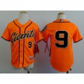 Giants #9 Matt Williams Orange Alternate Stitched Youth MLB Jersey