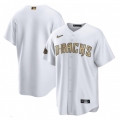 Men's Arizona Diamondbacks Blank 2022 All-Star White Cool Base Stitched Baseball Jersey