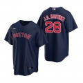 Men's Boston Red Sox #28 J.D. Martinez Navy Cool Base Stitched Baseball Jersey