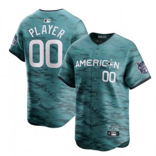 Men's Boston Red Sox ACTIVE PLAYER Custom Teal 2023 All-star Cool Base Stitched MLB Jersey