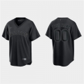 Men's Houston Astros ACTIVE Player Custom Black Pitch Black Fashion Replica Stitched Jersey