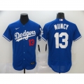 Men's Los Angeles Dodgers #13 Max Muncy Blue Flexbase Stitched MLB Jersey