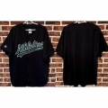 Men's Oakland Athletics Blank Black Stitched Baseball Jersey