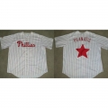 Men's Philadelphia Phillies White Cool Base Stitched Jersey