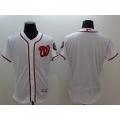 Nationals Blank White Flexbase Authentic Collection Stitched MLB Jersey